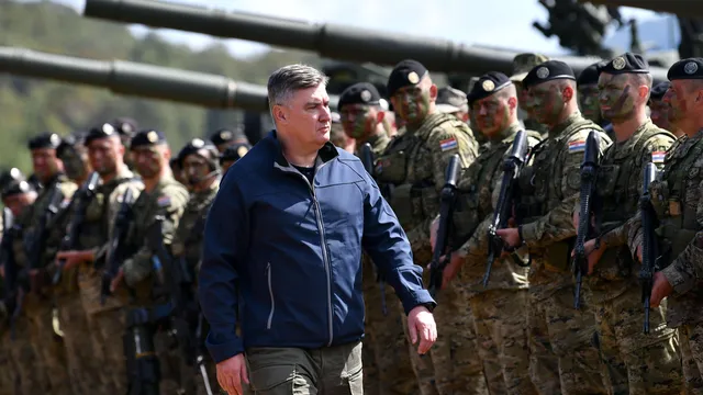 Croatian president questions Serbia’s purchase of offensive weapons