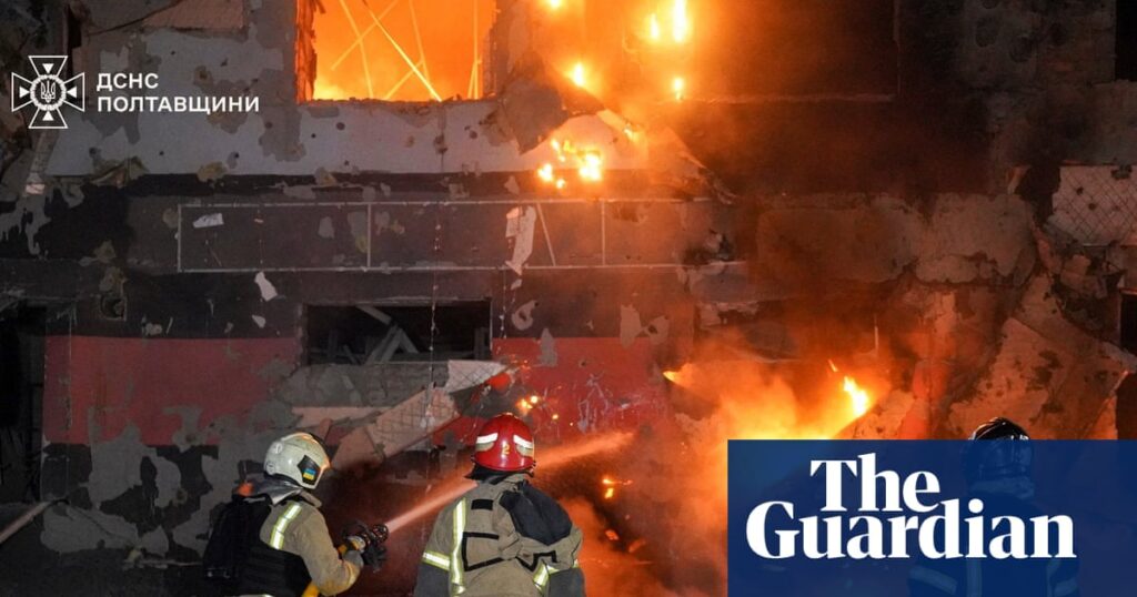 Russia launches fresh wave of strikes on civilian areas across Ukraine | Ukraine Russia launches fresh wave of strikes on civilian areas across Ukraine | Ukraine