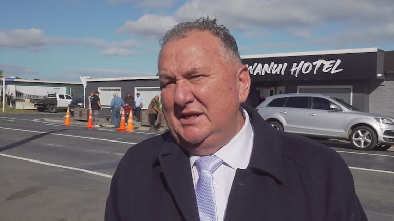 Oceans and Fisheries Minister Shane Jones