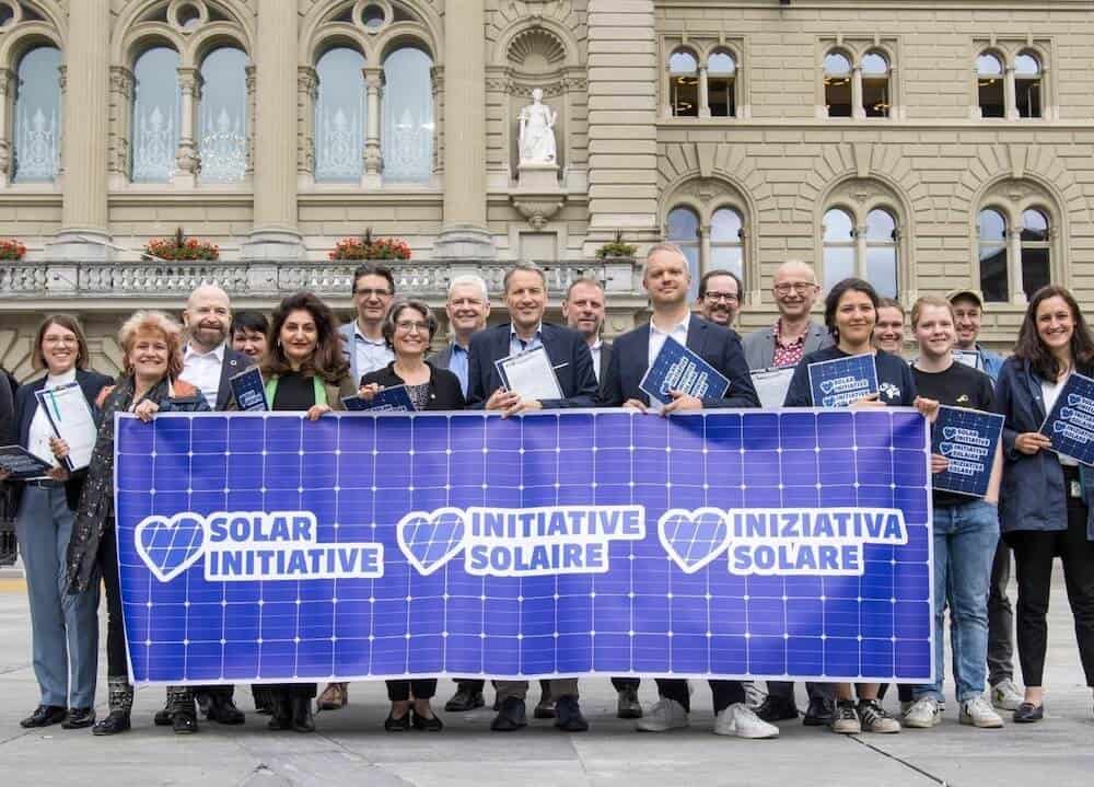 Swiss government rejects Greens’ solar initiative