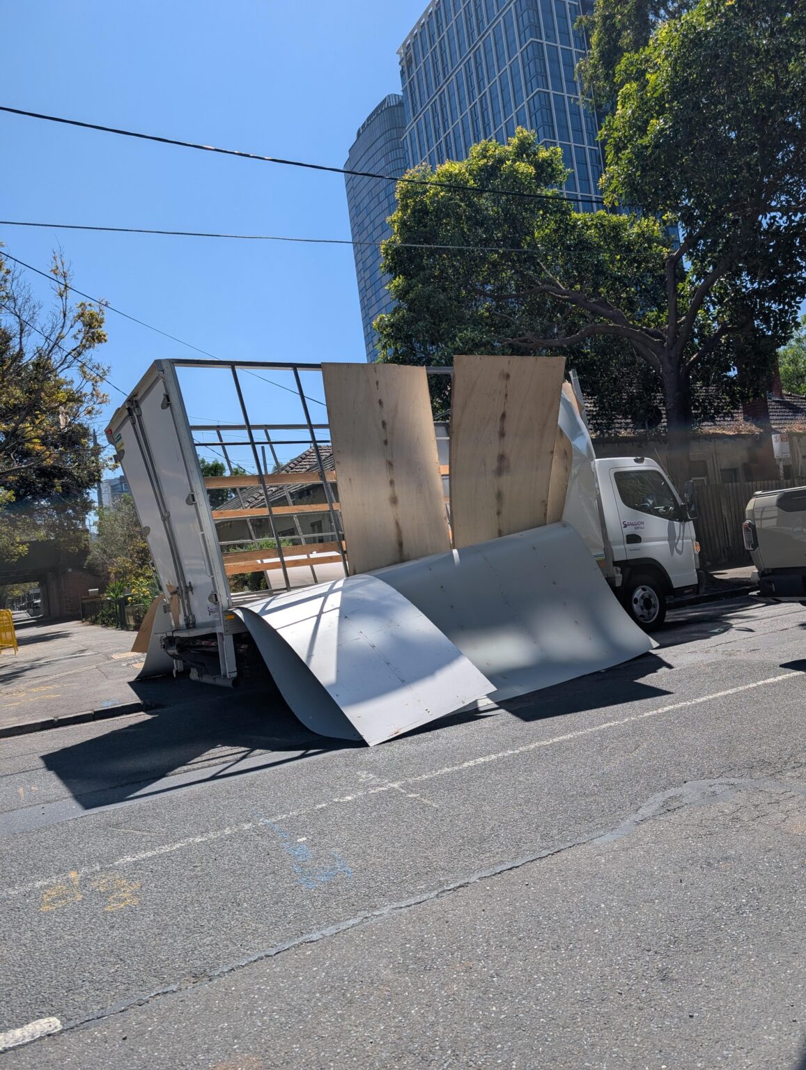 The Montague St Bridge claims another