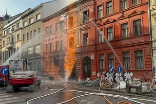 Photo: Twitter/Hasiči Praha