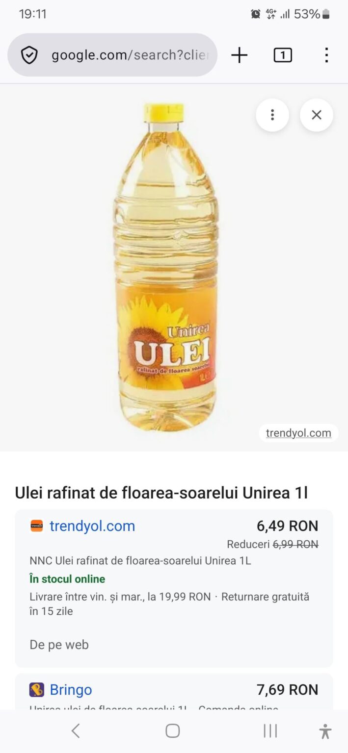 Those of you who have diesel cars, beware that sunflower oil has become cheaper than diesel...