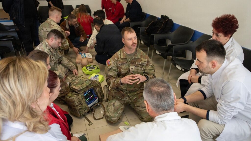 Army Guard medics strengthen Kosovo clinic with lifesaving training | Article