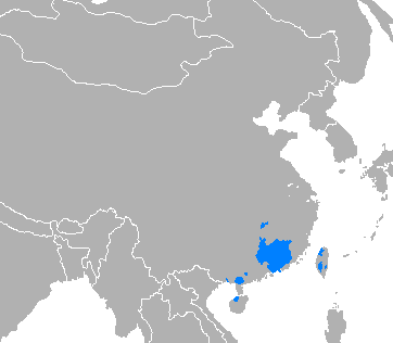 The Chinese dialect most similar to Korean.