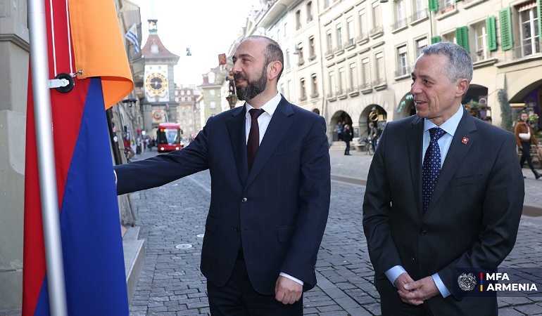 The opening of the Embassy of Armenia in Bern