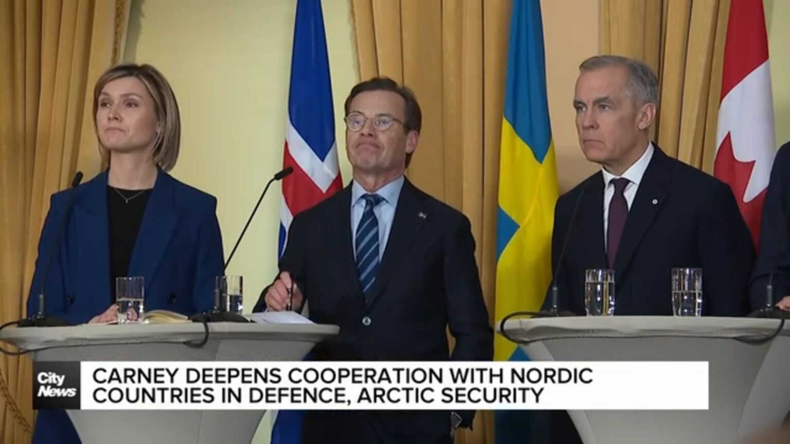 Canada deepens cooperation with Nordic Countries in defence and Arctic security