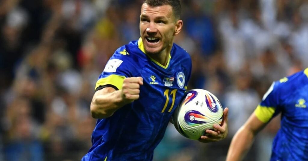 Wales boss Bellamy still wary of Bosnia veteran Dzeko