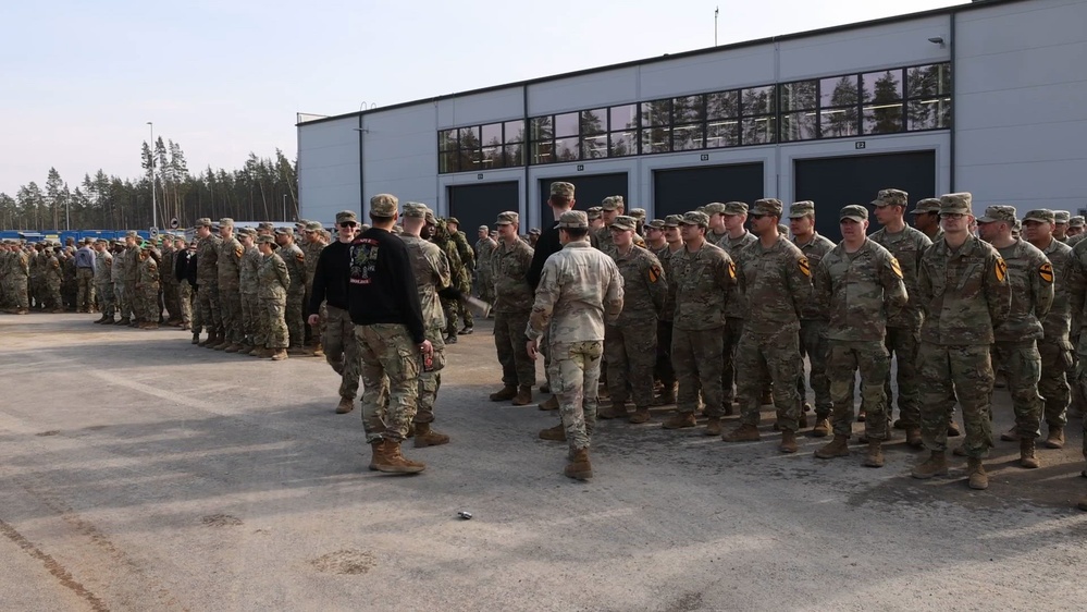 DVIDS – Video – U.S. Army Soldiers from the 6th Squadron, 9th Cavalry Regiment,Kick off day 1 on their Spur Ride in Estonia DVIDS - Video - U.S. Army Soldiers from the 6th Squadron, 9th Cavalry Regiment,Kick off day 1 on their Spur Ride in Estonia