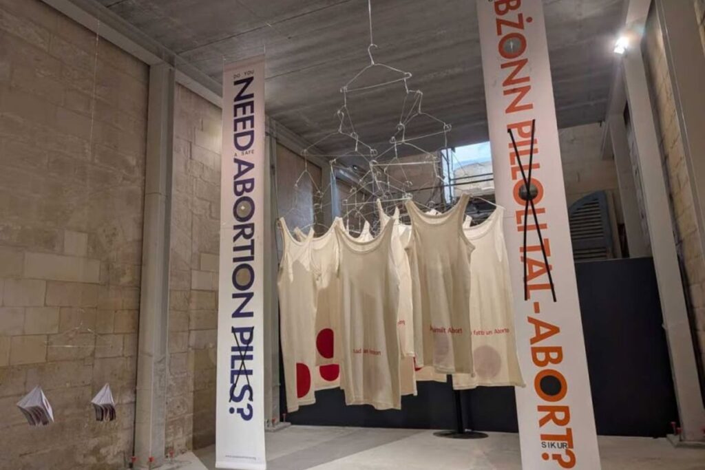 Abortion pill ad removed from art exhibit in pro-life Malta