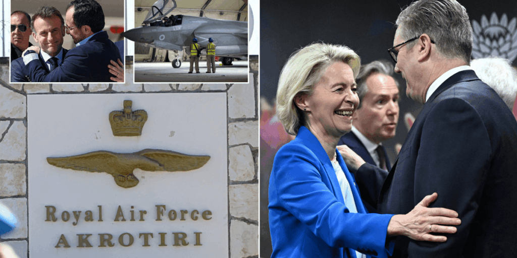 EU backs Cyprus after it demands Chagos-style talks on ‘colonial’ British bases EU backs Cyprus after it demands Chagos-style talks on 'colonial' British bases