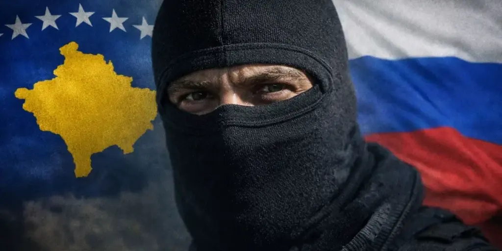 How does Russian disinformation flow into Kosovar media?