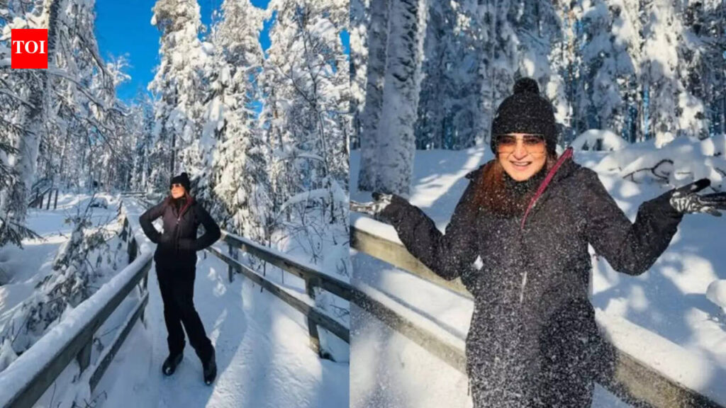 Sandipta Sen’s Magical Winter Retreat in Finland | Sandipta Sen's Magical Winter Retreat in Finland |