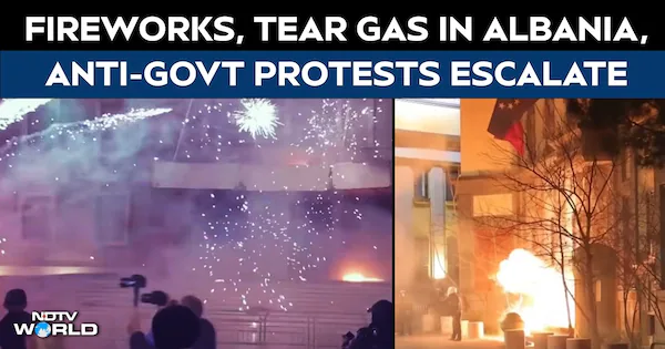 Albania Protest | Violence Erupts In Albania As Protesters Clash With Police, Demand PM’s Exit