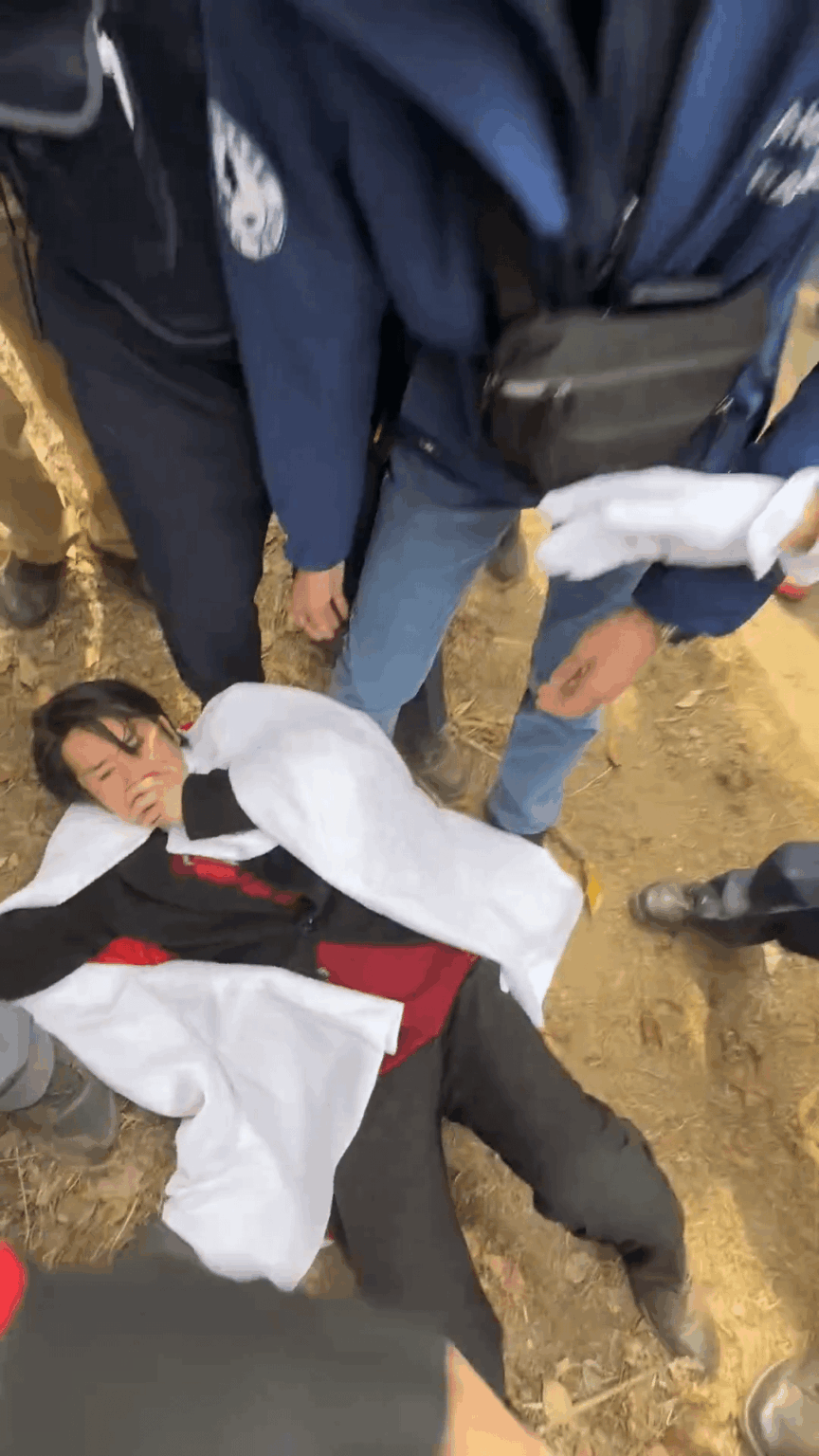 Japanese conservative city councilor Yusuke Kawai was violently attacked at the Japan Kurdish festival.