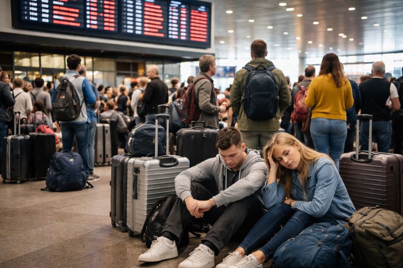 Hundreds of Travellers Stranded In Europe As Netherlands, Spain, France And Others Delay 2023 And Cancelled 89 Flights Impacting KLM, Lufthansa, easyJet And Others In Madrid, Rome And More Hundreds of Travellers Stranded In Europe As Netherlands, Spain, France And Others Delay 2023 And Cancelled 89 Flights Impacting KLM, Lufthansa, easyJet And Others In Madrid, Rome And More