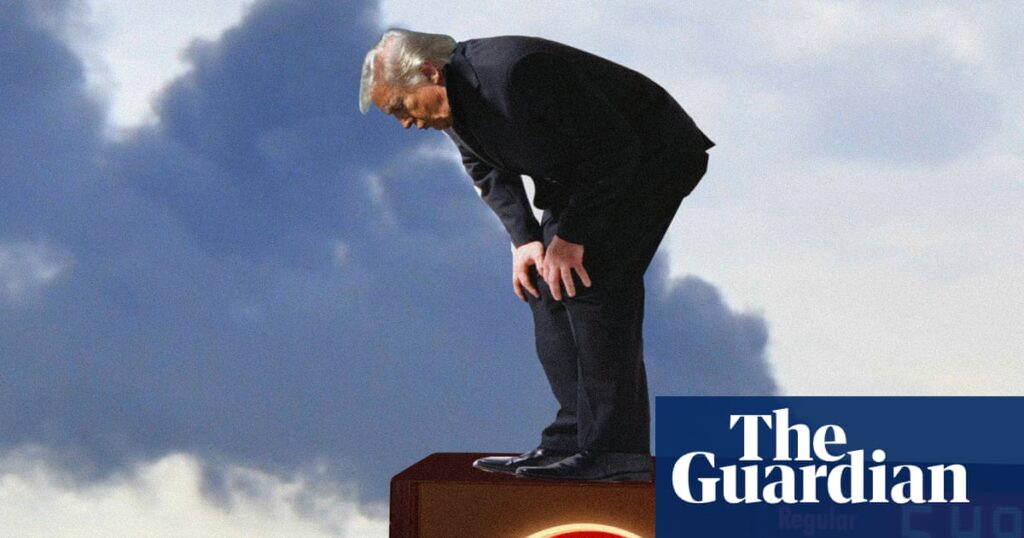 Blink and miss: Trump’s tactic of threats first and U-turn later is proving stale in Iran war | US economy