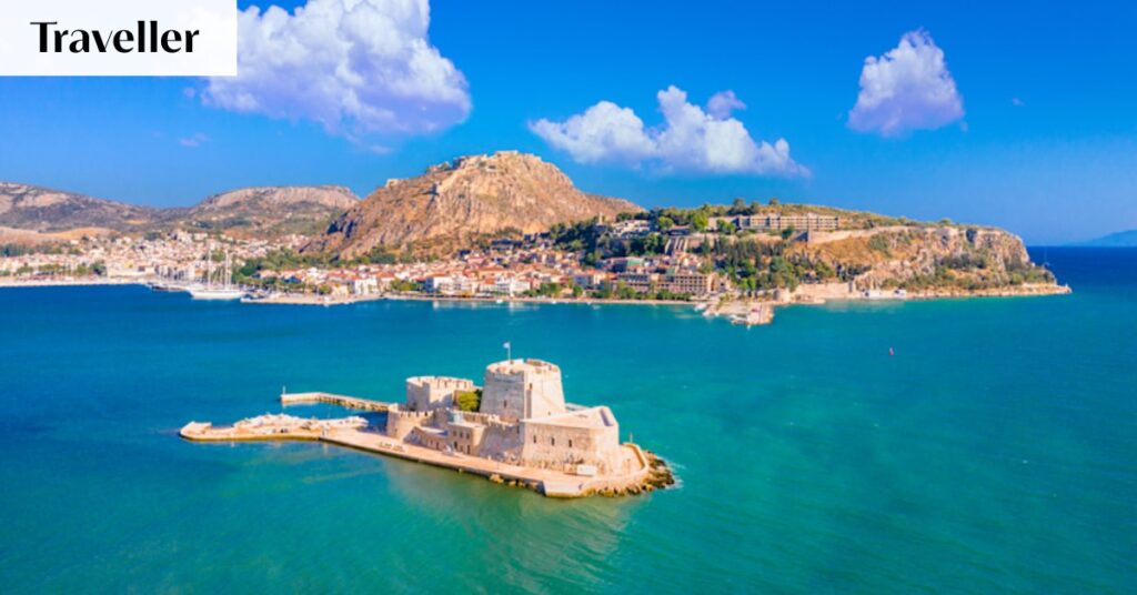 Drawing (and painting) inspiration from ancient settings in Peloponnese