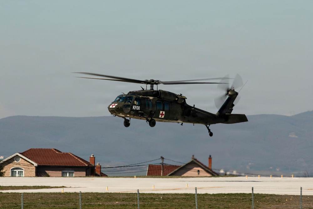 KFOR Regional Command-West hosts multinational medevac exercise across Kosovo