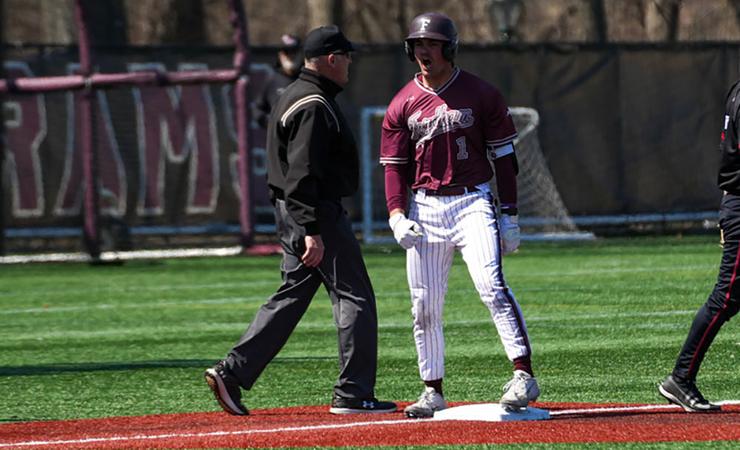 Baseball Rallies Late for 7-6 Win Over Saint Joseph’s