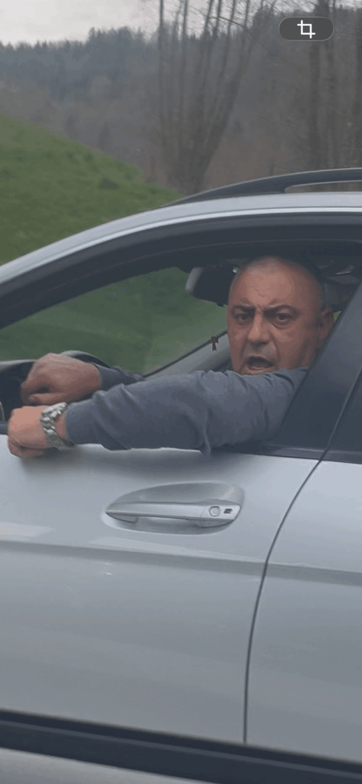 What upset the gentleman?