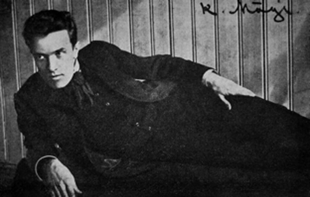 Konrad Mägi (1878–1925) in 1908. Photo courtesy of the Konrad Mägi Foundation.