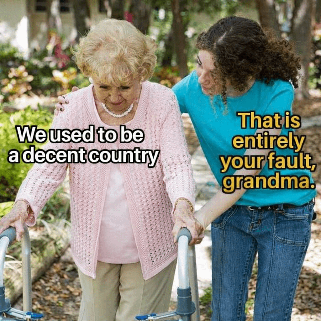 We used to be a decent country