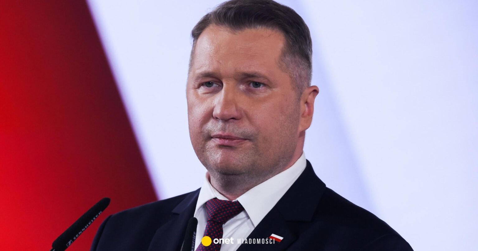 A storm around Przemysław Czarnek. The politician responds to criticism