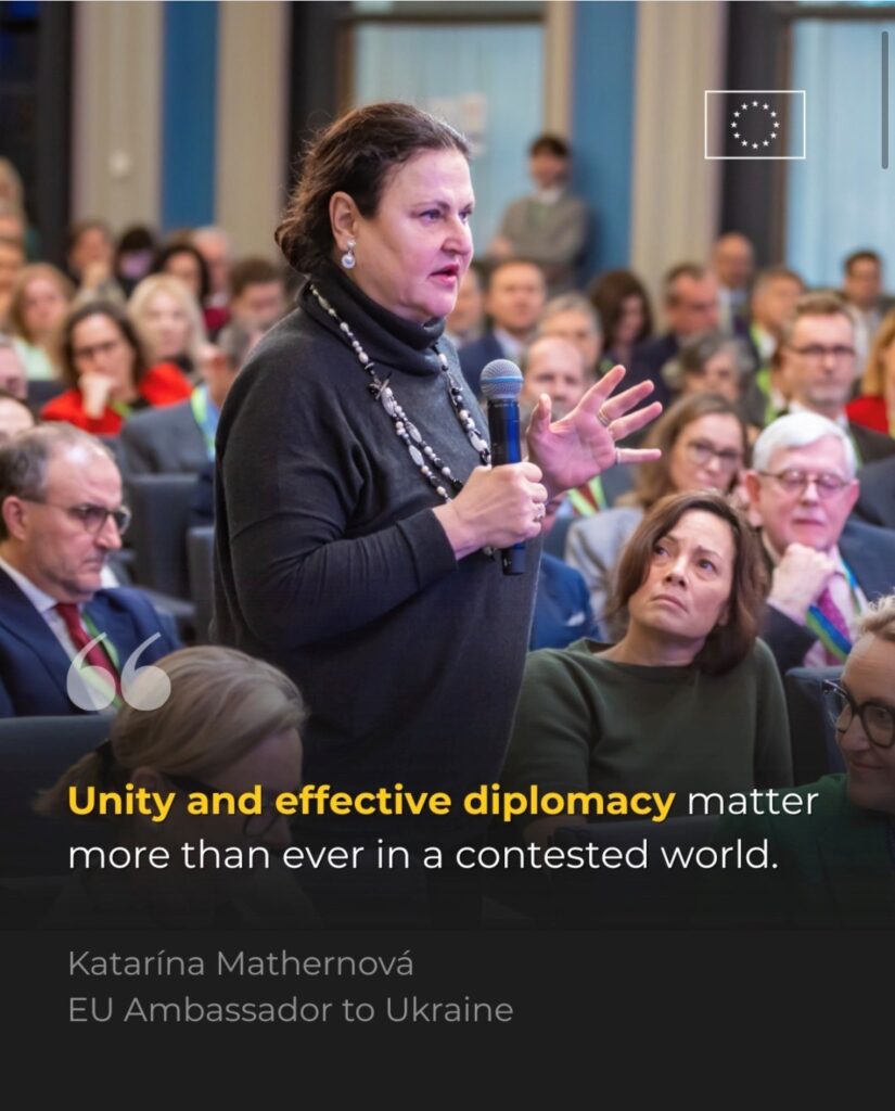 EU Ambassador to Ukraine Katarína Mathernová Attended the Annual EU Ambassadors’ Conference in Brussels