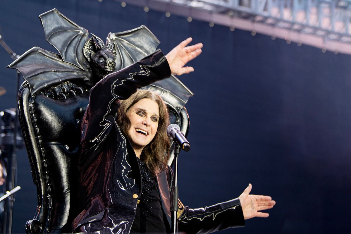 Black Sabbath's Ozzy Osbourne at Villa Park