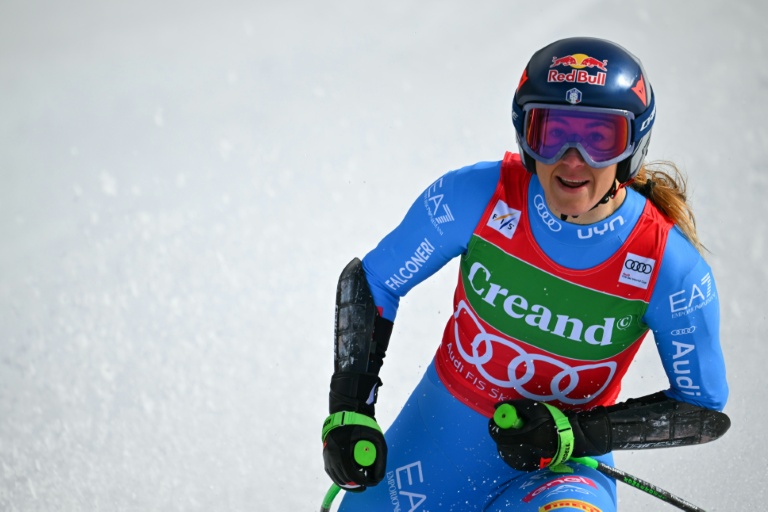 Goggia tightens grip on World Cup super-G with victory in Andorra