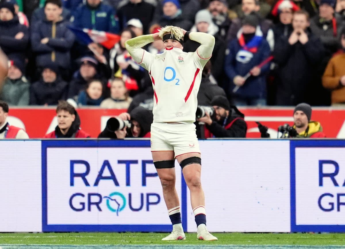 England went close to a statement victory in Paris (PA Wire)