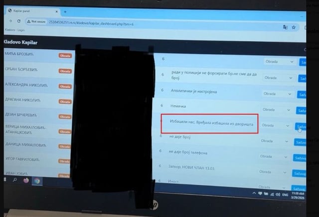 The mystery behind the site 25384536251[.]in[.]rs, which was used to collect SNS capillary votes, has been resolved (PHOTO, DATA)