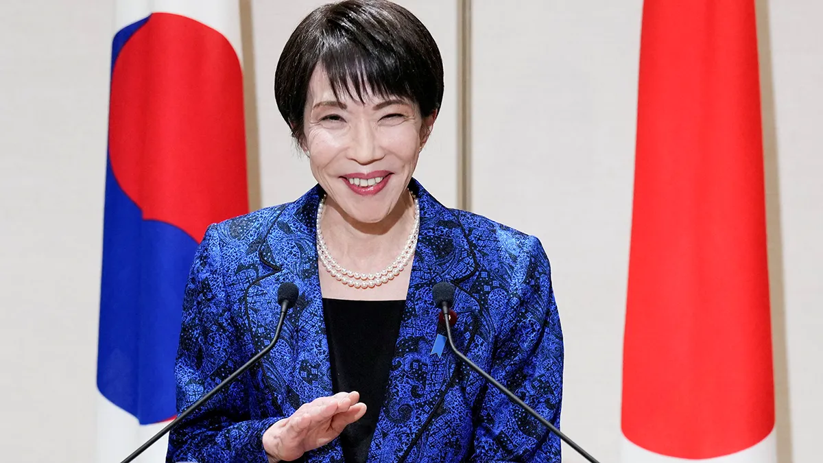 <p>La primera ministra japonesa, Sanae Takaichi - PHOTO/ EUGENE HOSHIKO </p>