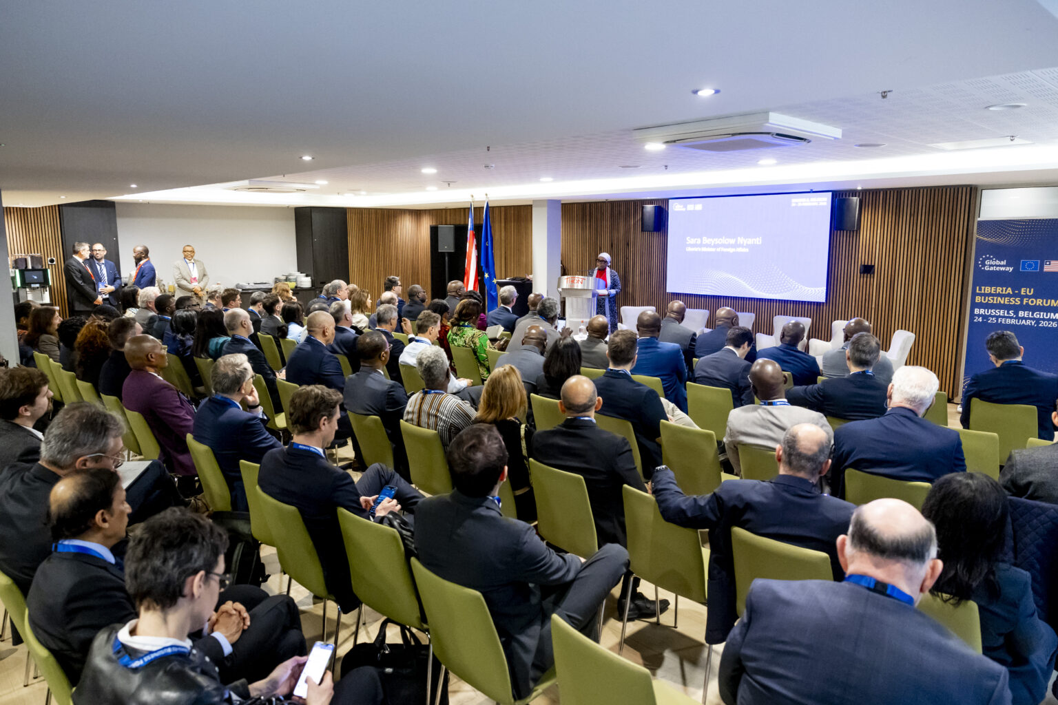 Strengthening EU Liberia business ties in Brussels
