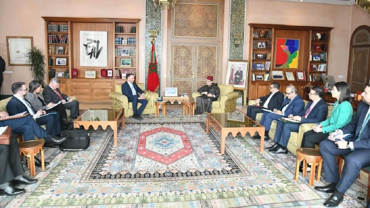 Nasser Bourita, ministro de Asunto Exteriores de Marruecos, y Maxime Prévot, ministro de Asuntos Exteriores de Bélgica – PHOTO/X/MAROC DIPLOMATIE/@MarocDiplomatie