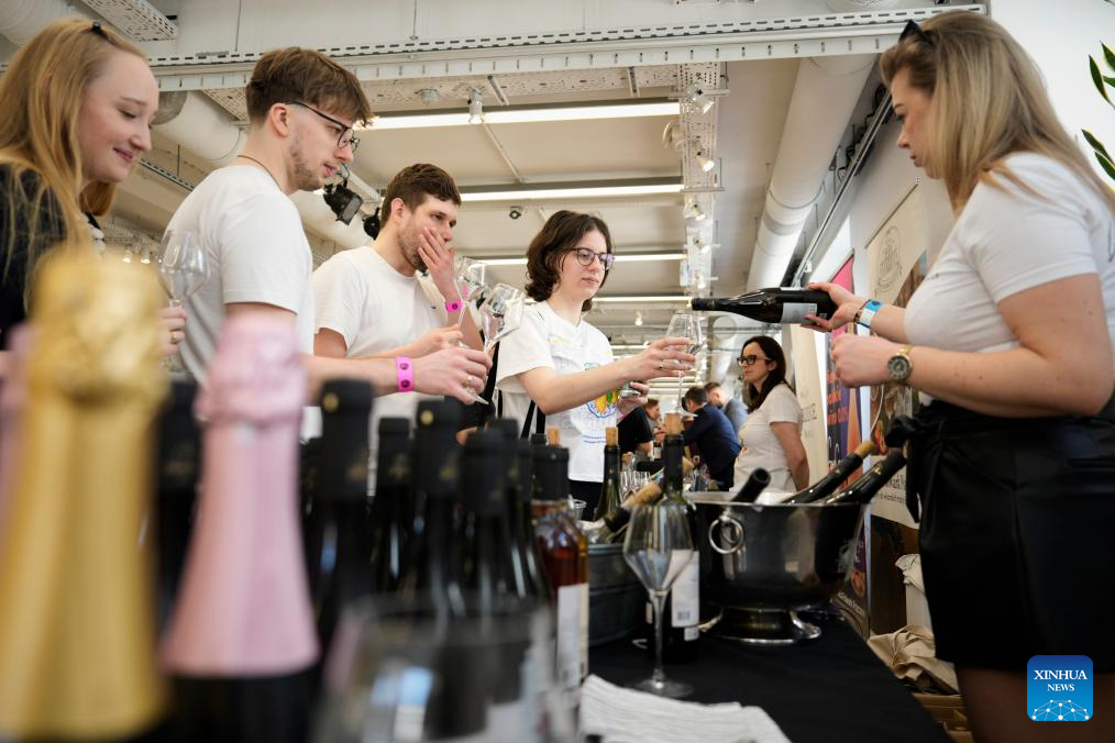 Wine festival held in Warsaw, Poland-Xinhua