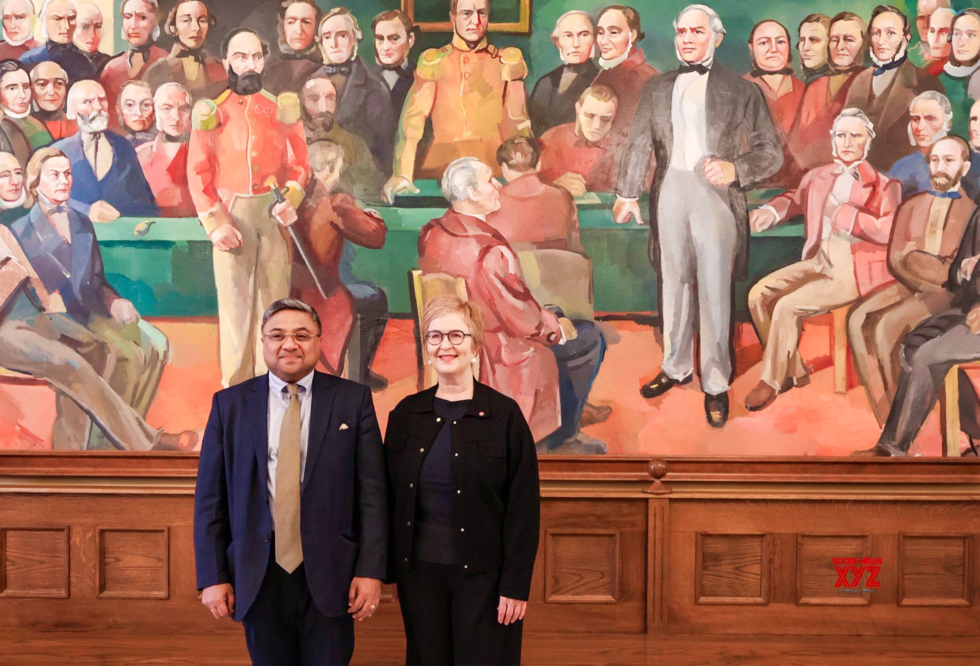 Reykjavik: Sibi George Calls on Iceland Parliament Speaker #Gallery Reykjavik: Sibi George Calls on Iceland Parliament Speaker #Gallery