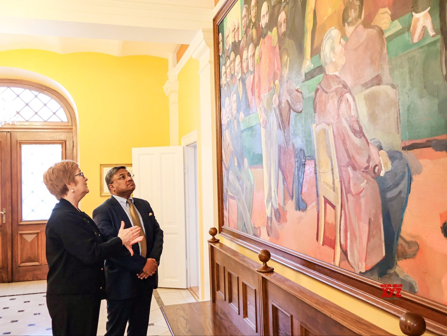 Reykjavik: Sibi George Calls on Iceland Parliament Speaker #Gallery Reykjavik: Sibi George Calls on Iceland Parliament Speaker #Gallery