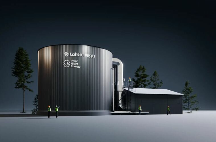 World’s Largest Sand Battery to Supply District Heat in Finland World's Largest Sand Battery to Supply District Heat in Finland