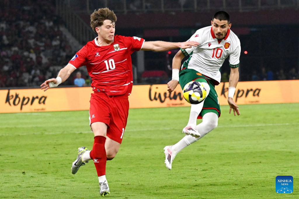 2026 FIFA Series football match: Indonesia vs. Bulgaria-Xinhua