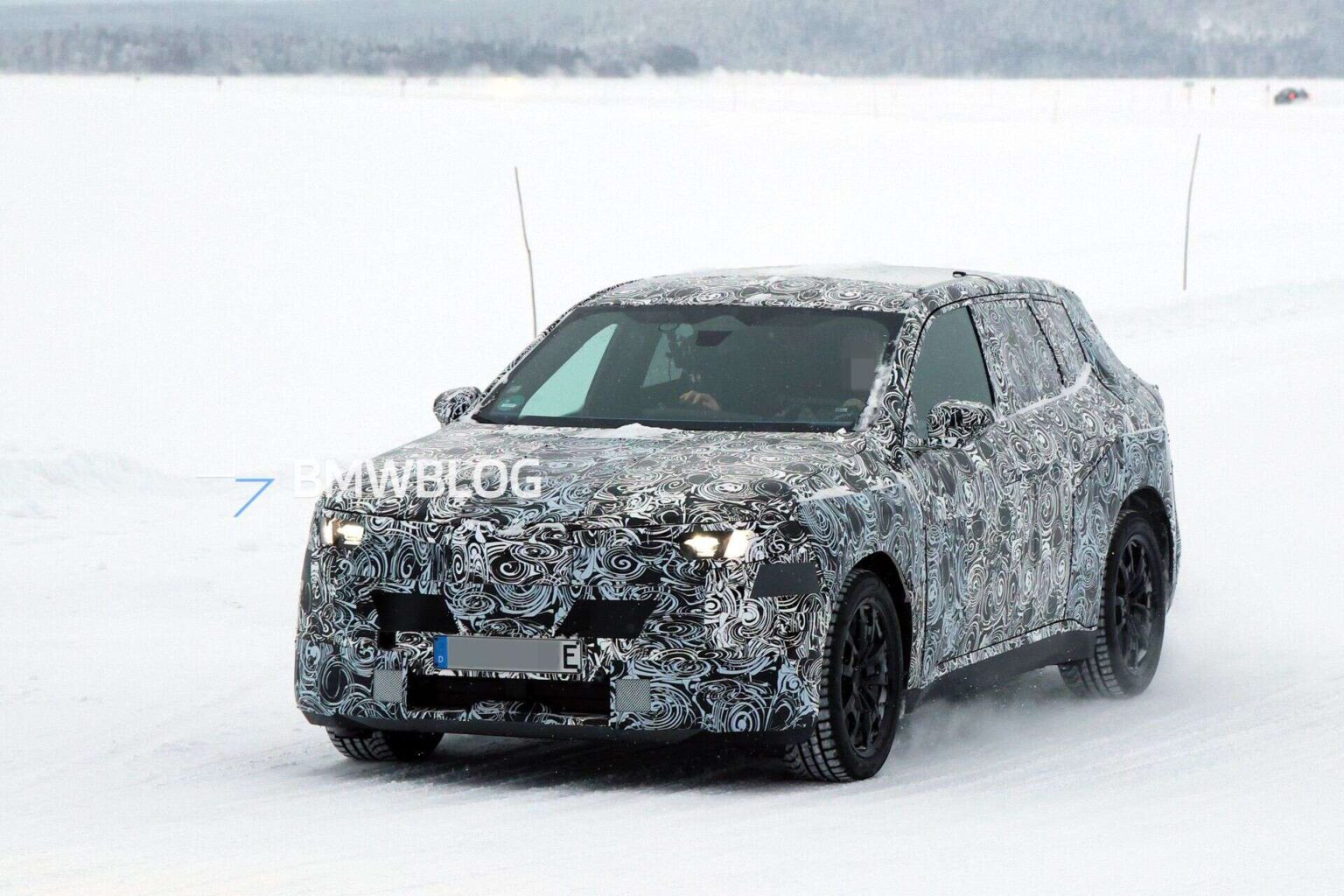The Next BMW iX1 Was Just Caught in Sweden — and It’s a Completely Different Car 2028 BMW IX1 NB5 SPY PHOTOS side view