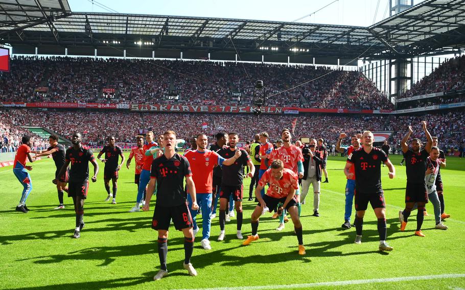 Teams with lowest accumulated points risk their position in the first tier of the Bundesliga, while the highest-ranked teams in lower tiers will move up.