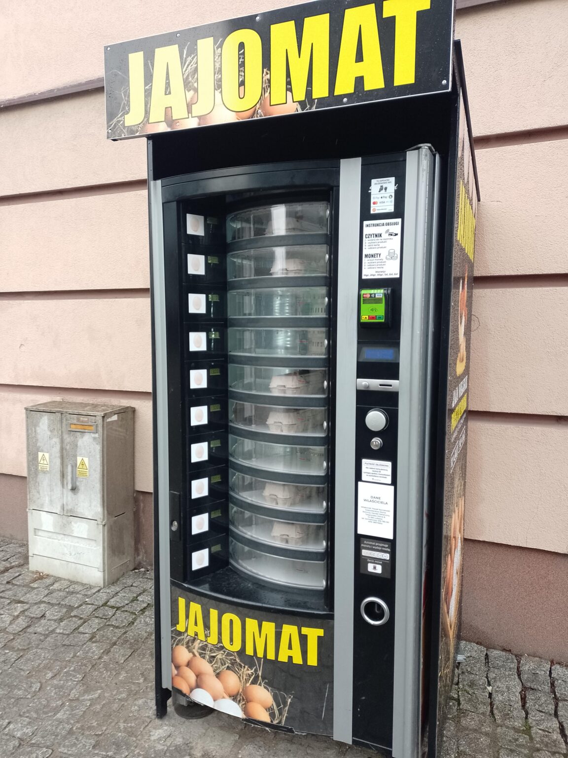 Eggs in the vending machine xd