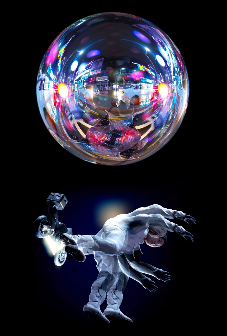 Still from Delivery Dancer’s Sphere, 2022 by Ayoung Kim © 2026
