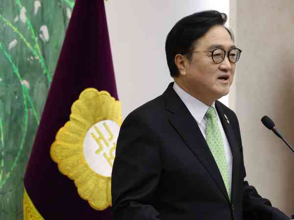 Speaker Woo Pushes for Nat'l Referendum on Constitutional Revision on June 3