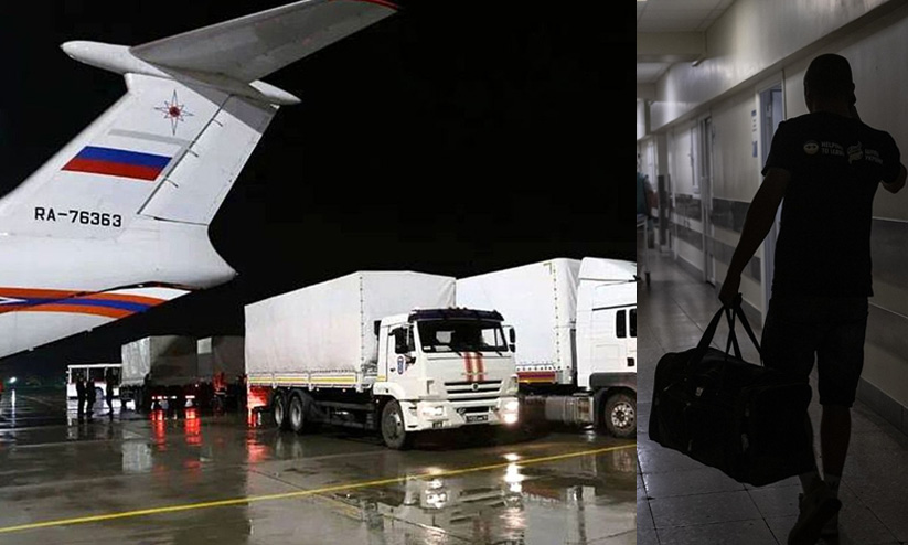 Russia dispatches humanitarian aid to Iran via Azerbaijan