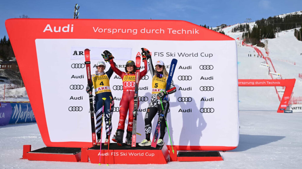 Alice Robinson podium finish in Sweden Alice Robinson podium finish in Sweden