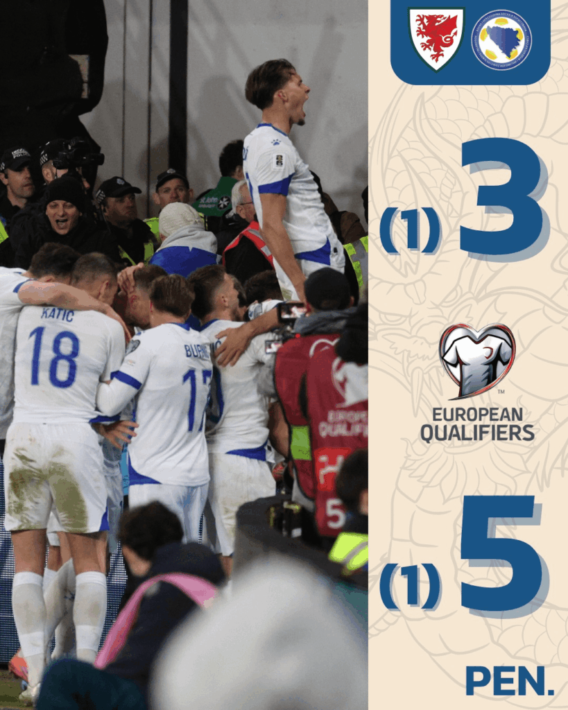 We passed! I love you Bosnia!