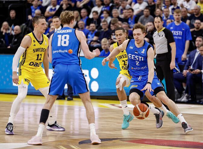 Estonia rallies to beat Sweden on the road in basketball World Cup qualifier | News Estonia rallies to beat Sweden on the road in basketball World Cup qualifier | News